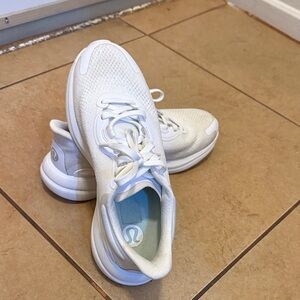 White Lululemon Athletic Sneakers